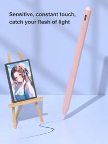 90mAh 容量触控笔，具备防误触和倾斜感应功能，兼容 iPad 10（10.9 英寸，2022 年款）、iPad Air 4/5/6/M4、iPad A16（11 英寸，2025 年款）、iPad Air 11/13 英寸（M3/M2）、iPad Pro 11/12.9 英寸 - 粉色