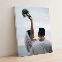 1pc Customized Large Canvas Poster, Can Be Customized For Decoration, Personalized Large Canvas Printing, Can Choose DIY Frame Or Canvas Only, Suitable For Christmas/Bedroom Decor - Cartoon - View 5