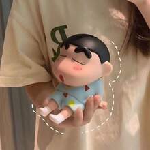 Crayon Shin-Chan Cute Pajamas Shin-Chan Phone Holder - Collectible Decor, Durable PP Material, Desktop Accessory And DIY Gift Supplies, Fun Toy For Children - Multicolor - View 4