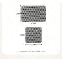 1 片猫砂垫，包含双层防水宠物猫砂盆垫、防滑猫砂收集垫和可水洗垫。 - 彩色 - 查看 3