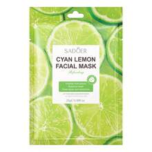 10pcs Sheet Mask Set – Orange, Cherry, Kiwi, Coffee, Cucumber, Tea Tree, Hyaluronic Acid | Moisturizing & Soothing - Multicolor - View 10