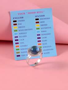 Anillo que cambia de color - Plateado - Ver 15