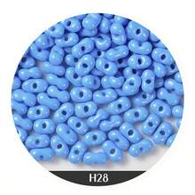 100 piezas de cuentas de vidrio en forma de cacahuete de 3x6mm, cuentas de vidrio jade de colores surtidos, cuentas sueltas lindas, cuentas espaciadoras a granel para hacer joyas, pulseras, aretes, collares DIY