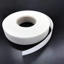 1 捲 39.381 英吋/100cm 高品質密集挺挺馬毛膠帶－紗布、雪紡、絲綢面料飾邊內襯，可重複使用尾部支撐配件，適用於 DIY 婚紗、裙子、連身褲及夏季校園穿著 - 白色 - 查看 5