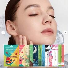 **100 unidades de Mascarillas Faciales Hidratantes de Colágeno + 100 unidades de Mascarillas Labiales** * Enriquecidas con colágeno, ácido hialurónico y nicotinamida. * Fórmula sin alcohol ni fragancia, apta para todo tipo de piel. * Hidratan, mejoran la elasticidad y son ideales para el cuidado nocturno. * Diseño elegante, textura sedosa y suave al tacto. * Reponen la hidratación facial y son fáciles de usar. * Ingredientes suaves para la piel. * ¡Estas mascarillas faciales para mujer y mascarillas labiales hidratantes te permitirán disfrutar de una piel suave y unos labios hidratados al mismo tiempo! - Mascarilla labial mixta multicolor + mascarilla facial - Ver 6