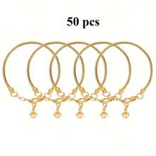 1/5/10/20/30/50 st. armband med ormbenskedja i guld/silver och hjärtformat karabinlås, lämpligt för gör-det-själv-armbandstillverkning, perfekt presentval - Armband - Visa 20