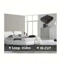 小型 WiFi 摄像机隐藏式间谍安全摄像机、迷你保姆摄像机智能家居、宠物狗婴儿摄像机室内外 1080P 远程便携式、手机 APP 房间摄像机 - 彩色 - 查看 6