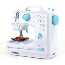 Electric Sewing Machine With 12 Stitches - Household Double Thread Sewing Machine, EU 220V, Blue - Versatile Features For Creative Sewing Projects