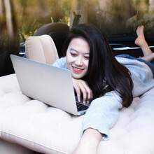 Easypie Selection 1个通用充气汽车后座床垫 - 便携式气垫床，适用于SUV/轿车、露营和旅行，是送给司机的完美礼物（黑色/米色/灰色/蓝色） - 充氣床墊 - 查看 6