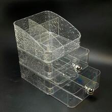 1pc Large Capacity X-Drawer Desktop Organizer, Multipurpose Storage Box For Cosmetics Skincare Remote Controls, Countertop Organizer For Vanity Bathroom Office