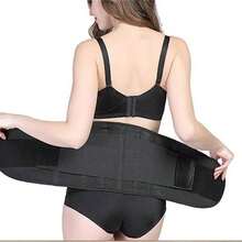 1 件女士腰部训练器、束腰带、桑拿腰带、运动健身腰带、瘦腰器、腹部训练器 - 彩色 - 查看 6