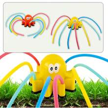 Arroseur de jardin en forme de poulpe de dessin animé, outil d'irrigation pour parterre de fleurs, pelouse et cour, tête de pulvérisation d'arrosage, arroseur de jardin en forme de poulpe pour irrigation