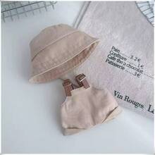 1 móc khóa phụ kiện quần áo, váy yếm nhiều màu sắc kèm quần yếm - Nhiều màu - Xem 7