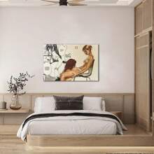 1pc Framed Eroticaa,Lgbt Art 2021 By . C. Zittermann Museum Grade Art Print Canvas Wall Hanging Decor,Canvas Wall Art Poster Decor Pictures For Room Home Aesthetic Decor,Suitable For Living Room,Bedroom,Bathroom,Study&Office,Cafe&Bar,Corridor Wall Decorationc - 框架 - 查看 4