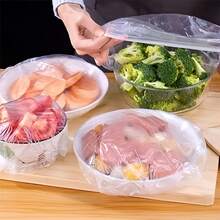 200pcs Reusable Stretch Silicone Lids, Food Wrap Covers, Fit Various Containers, Suitable For Leftovers, Grilling, Fruits & Vegetables - Multifunctional Sealing, Waterproof, Dustproof Stretch Film Covers For Kitchen, Refrigerator And Countertop Storage - Multicolor - View 6