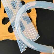 150/100/80/50/30/20/10/5 Pcs 7MM Transparent Hot Melt Glue Sticks,High Temperature Resistant Hot Melt Adhesive Strip,Mini Industrial Guns Heat Temperature Thermo Electric Repair Tool Heat Gun Hot Glue Stick,For Most Glue Guns, DIY, Crafts, Woodworking, Plastic, Tool Parts