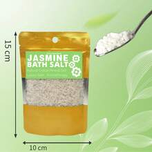 Pure Mineral Sea Salt For Soaking And Whole-Body Replenishment Grapeseed Essential Oil Fast-Dissolving Skin-Nourishing Ziplock Bag Ylang-Ylang&Jasmine Shower SPA Pedicure Care