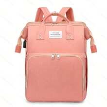 Boy Diaper Bag Backpack: Baby Toddler Bags With Changing Station For Women Men Girls Mom Dad Large Travel Backpack - Xám - Xem 9