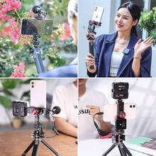 PICTRON Soporte de trípode de Metal para teléfono, 3 Zapatos fríos y Puerto Arca, Adaptador de trípode de 360 °   para,, Soporte para teléfono Celular, trípode de computadora - ST-27 - Ver 10