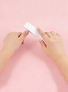 1/2/3/4/5/6/8/10/20/30 Pcs, Multiple Colors: White, Blue, Purple, Pink. Nail Buffing Blocks, Professional Nail Files And Buffing Blocks, Manicure And Pedicure Tools, Buffing Sponges, Nail Art Accessories. Suitable For Nail Buffing Boards, Manicure Supplies, Nail Tools, Nail Art Tools, Back To School Season, Nails, Nail Pusher Tools. - White - View 2