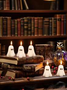 Molde de silicona 3D para velas y jabón de Halloween - Decoración espeluznante, forma asimétrica para moldeo de resina y ornamento para el hogar, silicona y artículo imprescindible para manualidades DIY