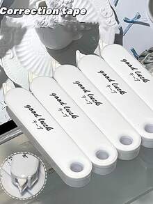 5 件套渐变色修正带，美观可爱的白色胶带，大容量修正带，快干，即时修正，易于使用，适合学校办公用品返校