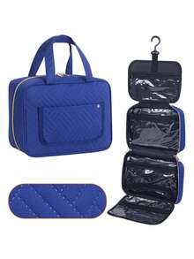 UOZL Toiletry Bag Hanging Travel Toiletry Storage Box, Large Capacity Portable Makeup Box, Multi-Compartment Design With Free Rotating Hook, Spacious Makeup Storage Box Makeup Bag Makeup Bags Makeup Organizer Make Up Organizer Make Up Bag - Multicolor - View 13