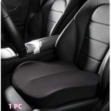 1pc/2pcs Super Soft Memory Foam Car Seat Cushion - Ergonomic Seat Pad For Car Seats, Office Chairs, Lab Stools, Wheelchairs, Airplanes, Office Desks, Computer Chairs