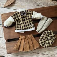 [仅服装]]极具魅力的6分BJD娃娃衣服30厘米BJD娃娃服装套装DIY手工BJD娃娃裙子 - 彩色 - 查看 12