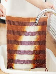 3pcs 30*30cm Household Thickened Cleaning Cloth, Strong Water Absorption Without Shedding, Multi-Scenario Adaptation, Kitchen Grease Removal Without Residue, Home Cleaning And Dust Removal, Reusable And Washable