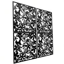 Pack Of 12 40 X 40 Cm Black Wall Screens, Wall Partition Screens, Room Divider Screens, Privacy Screens, Room Divider Curtains - màu đen - Xem 6
