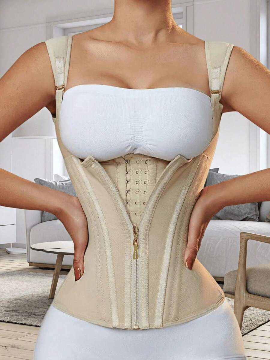1件装女士黑色乳胶塑身衣，塑形上衣，束腰带，瘦腰带，塑形服，哥伦比亚腰带，适合日常瑜伽和塑形，复古腰带