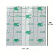 10/50/100/200片防水弹性绷带透明保护膜防水贴固定贴适用于游泳、淋浴和纹身护理 - 白色 - 查看 3