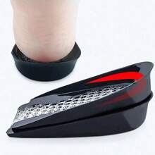 1 paire de semelles en gel en silicone pour hommes et femmes, semelles d'été longue durée pour sports, semelles absorbantes, respirantes, désodorisantes et amortissantes pour hommes et femmes, semelles de massage souples - Noir - Voir 3