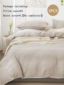 Pom Pom Duvet Cover Set Boho Farmhouse Bedding Set 3 Pieces Mini Pom Pom Decor Camel Comforter Cover Soft Light Microfiber Duvet Cover For Boys Girls 1 Duvet Cover 2 Pillowcases No Comforter - Khaki - View 5