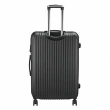 Creahappy 3-Piece Suitcase Set, Travel Suitcase, Hard-Shell Luggage Set With Swivel Casters, Lightweight And Durable, Made Of ABS With TSA Locks, M/L/XL, Black, B - 黑色 - 查看 7