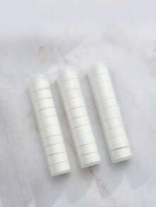 每盒 30/20/10 条便携式一次性压缩毛巾 - 非常适合美容工具、卸妆、面部清洁、户外旅行和徒步旅行以及日常家居使用 - 白色 - 查看 12