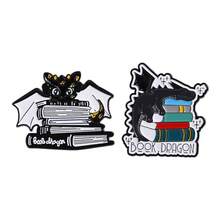 Creative Dinosaur Book Brooch Badge Clothing Backpack Accessories Pin Alloy Badge In Stock - QHXZ4277 - View 5