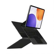 适用于 XM Pad 7S Pro 12.5 英寸 2025 平板电脑的键盘保护套，磁性智能保护套，适用于 Mi Pad 6S Pro 12.4 英寸平板电脑无线键盘，带背光和触摸板 - Mi Pad 7S Pro 12.5'' - 查看 1