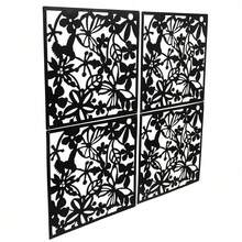 Pack Of 12 40 X 40 Cm Black Wall Screens, Wall Partition Screens, Room Divider Screens, Privacy Screens, Room Divider Curtains - màu đen - Xem 5