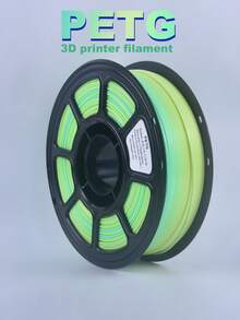 MXLX PETG 3D Printer Filament, 1.75mm, 1kg (2.2 Lbs), High-Precision, Strong, Odorless, Fluid, Moisture-Resistant 3D Printing Filament, Available In A Variety Of Rainbow Colors.