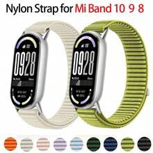 Dây đeo nylon tương thích với vòng đeo tay thể thao thông minh Mi Band 10 9 8 Dây đeo đồng hồ cho Mi Band 10 9 Phụ kiện dây đeo thay thế - Tương thích với vòng đeo tay Xiao Mi 8/9/10 - Xem 10