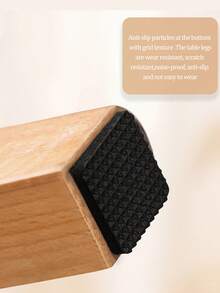 12 Pcs/30 Pcs/48pcs Felt Furniture Pads,Self Adhesive Chair Felts Pads For Furniture Feet,Non Slip Furniture Pads,Suitable For Office Chair Legs - Black - View 5