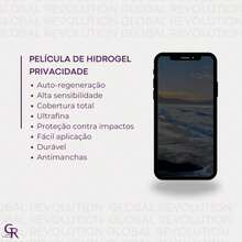 Película Hidrogel Privacidade Para Infinix Hot 60 Pro Plus - Multicolorido - Visão 6