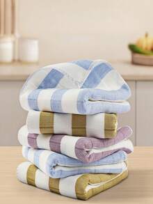 3pcs 30*30cm Household Thickened Cleaning Cloth, Strong Water Absorption Without Shedding, Multi-Scenario Adaptation, Kitchen Grease Removal Without Residue, Home Cleaning And Dust Removal, Reusable And Washable