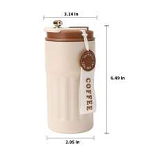 1pc Customized Name Stainless Steel Coffee/Water Tumbler, High-Quality Portable Thermal Cup, Minimalist Style Customizable Easy To Clean, Exquisite,High-Quality Custom,Personalized,Unique Ideal Gifts For Her Her,Boyfriend,Girlfriend,Dad,Mom,Family,Friends,Son,Daughter, - Cup - View 5