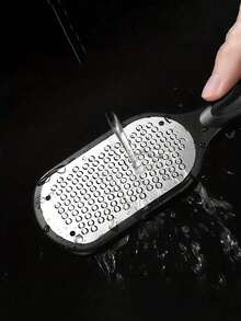 Foot File Heel Callus Remover, Professional Foot Care Pedicure Stainless Steel File Suitable For Wet And Dry Feet.Foot Scrubber To Remove Dead Skin, Calluses And Scrape The Soles Of Feet, Foot Scrubber To Remove Dead Skin.