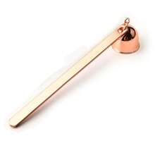 Edelstahl Kerzenlöscher Glocke Kerzenlöscher mit langem Griff, Edelstahl Löscher für Teelichter mit 360-Grad drehbarem Kopf, Kerzenlösch-Werkzeug