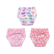 6pcs Baby Absorbent Potty Training Pants, Reusable, Breathable, Suitable For Boys And Girls, All Season