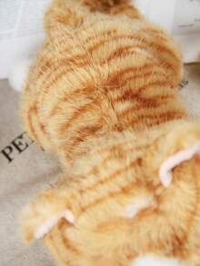 姜猫毛绒玩具 - Playful Ease - 永恒伙伴 - 橙色 11 英寸泰迪熊毛绒玩具儿童玩具、圣诞节礼物、万圣节礼物、节日礼物、儿童礼物